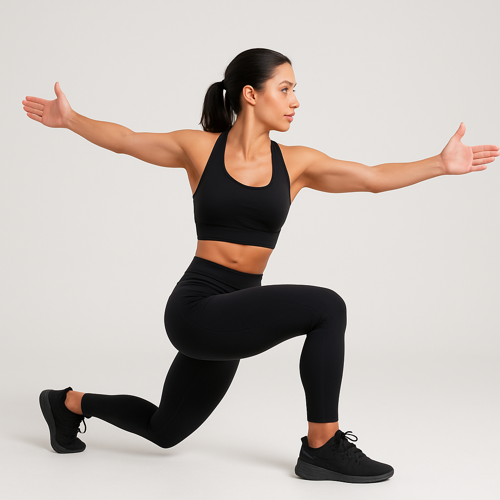 Lunge with Thoracic Rotation